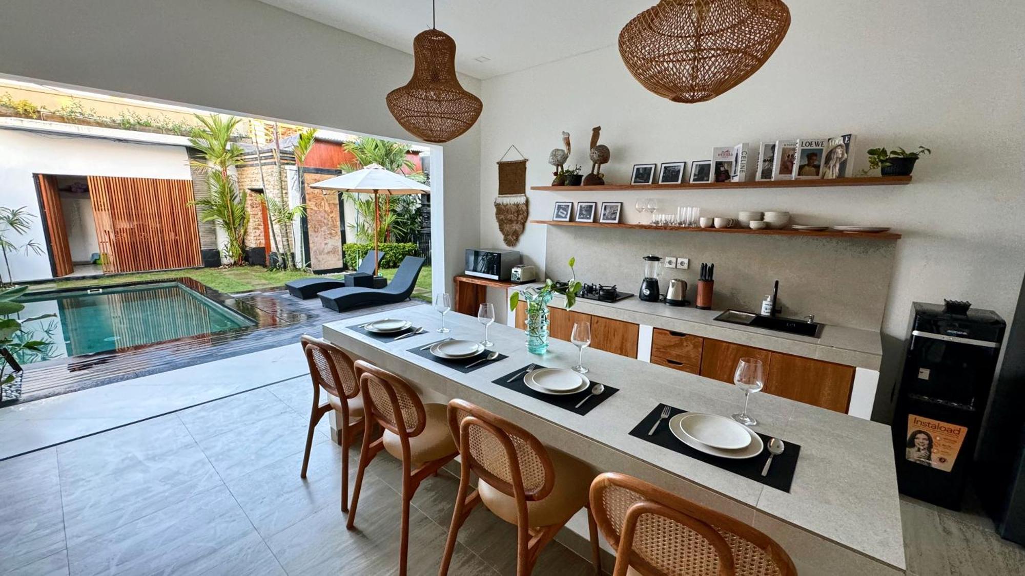 Villa Niu Center Canggu - Fattylion Bagian luar foto
