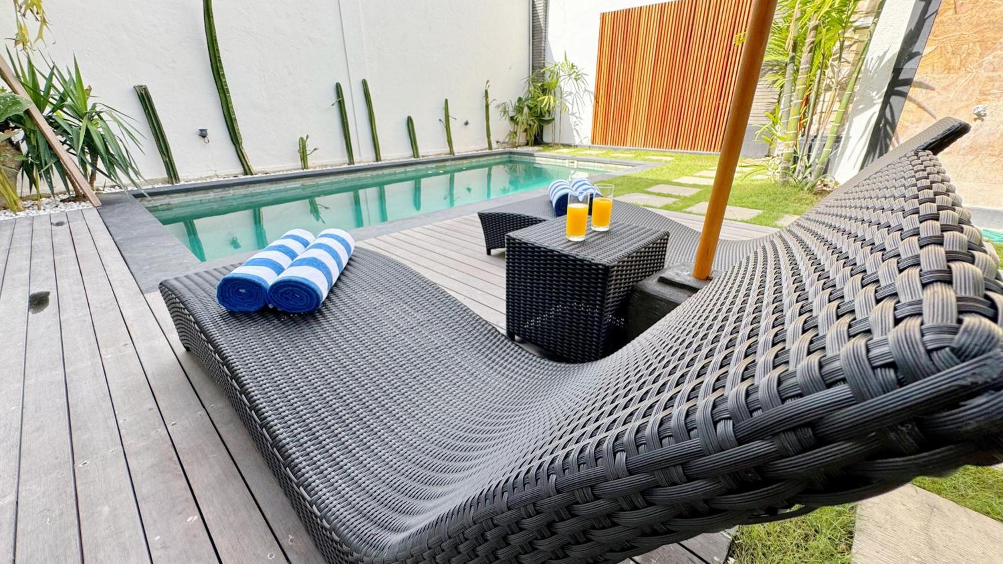 Villa Niu Center Canggu - Fattylion Bagian luar foto