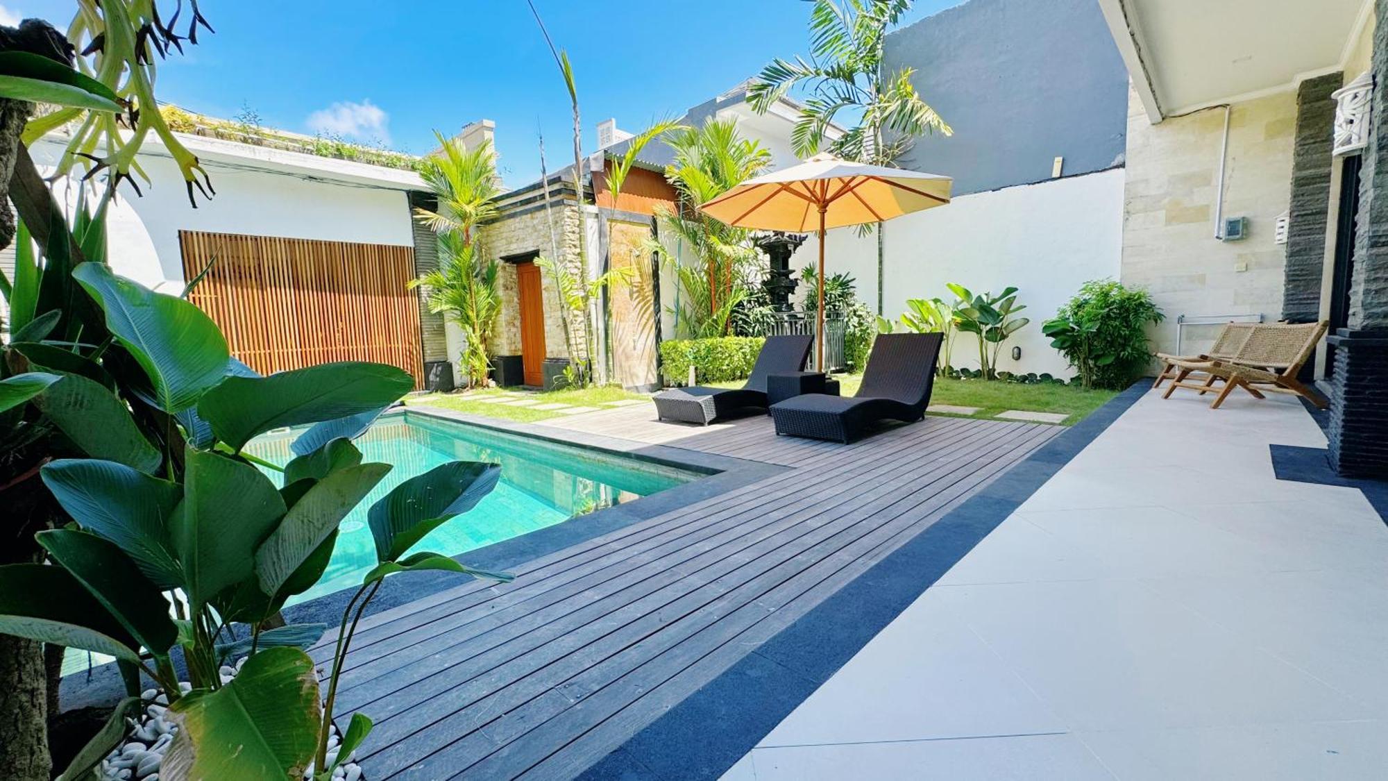 Villa Niu Center Canggu - Fattylion Bagian luar foto